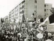 Demonstraţia oamenilor muncii din Constanţa, cu prilejul aniversării zilei de 23 august 1944. (23 august 1967)