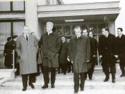 Plecarea secretarului de stat pentru afaceri externe al Iugoslaviei, Marko Nikezici, care a făcut o vizită în România. (23 martie 1968)