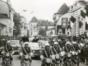 Aspecte din timpul vizitei în România a preşedintelui Franţei, Charles de Gaulle. (17 mai 1968)