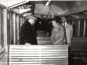 Conducători de partid şi de stat în vizită de lucru la Întreprinderea de vagoane Arad. (27-28.III.1979).