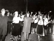 Vizita conducătorilor de partid şi de stat în regiunea Hunedoara (Hunedoara) . (7-8 X 1966)