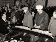 Vizita conducătorilor de partid şi de stat în regiunea Hunedoara (Petroşani-Vulcan) . (7-8 X 1966)