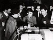 Vizita conducătorilor de partid şi de stat în regiunea Hunedoara (Cugir) . (7-8 X 1966)