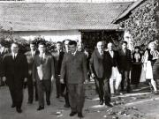 Vizita conducătorilor de partid şi de stat în regiunea Hunedoara (Aurel Vlaicu) . (7-8 X 1966)