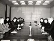 Aspect de la convorbirile ce au avut loc între delegaţiile P.C.R. şi P.C. din Finlanda. (11 X 1966)