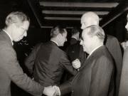 Alexandru Bârlădeanu a primit grupul de industriaşi şi oameni de afaceri americani. (25 X 1966)