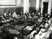 Alexandru Bârlădeanu a primit grupul de industriaşi şi oameni de afaceri americani. (25 X 1966)