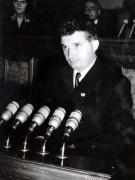 Aspect de la consfătuirea de constituire a Consiliului Naţional al Organizaţiei Pionierilor (Marea Adunare Naţională) . (11 XI 1966)