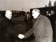 Întoarcerea preşedintelui Consiliului de Stat al R.S.România, Chivu Stoica, din vizita oficială întreprinsă în Etiopia. (9 XII 1966)