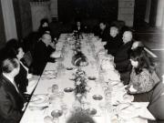 Aspect de la dejunul oferit de Bodnăraş în cinstea primarului general al Marelui Berlin, Friedrich Ebert (9 XII 1966)