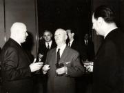 Decorarea lui Ion (Iancu) Olteanu cu Ordinul Tudor Vladimirescu cls. I-a, pentru activitate îndelungată în mişcarea muncitorească. (10 XII 1966)