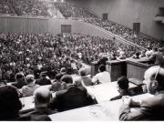 Congresul al X-lea al P.C.R. din august 1969. Aspect din timpul desfăşurării lucrărilor.(6-12 august 1969).