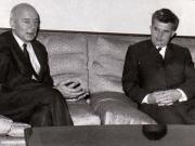 Nicolae Ceauşescu, secretar general al P.C.R. a primit delegaţia Partidului Comunist Italian condusă de Giancarlo Pojatta, care a fost invitată să participe la lucrările Congresului al X-lea al P.C.R     (8  august 1969).
