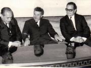 Nicolae Ceauşescu, secretar general al P.C.R, a primit delegaţia Uniunii Socialiste Arabe, invitată să ia parte la lucrările celui de-al X-lea Congres al P.C.R din august 1969.(11  august 1969). 