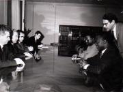 Primirea la Nicolae Ceauşescu a unei delegaţii din Guineea cu care a purtat convorbiri oficiale la 14 august 1969.(14  august 1969).