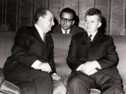 Primirea la Nicolae Ceauşescu, secretar general al P.C.R, preşedintele Consiliului de Stat, a ministrului învăţământului din Ungaria, care la invitaţia ministrului învăţământului a întreprins o vizită în România.(august 1969).