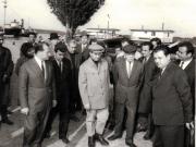 Vizita de lucru a lui Nicolae Ceauşescu în portul Brăila.(22 mai 1970).