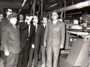 Nicolae Ceauşescu, secretar general al P.C.R, cu prilejul vizitei de lucru din judeţele Botoşani, Neamţ şi Bacău.(27 mai 1970).