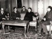 Primirea la Nicolae Ceauşescu a Prinţului Iranului, care face o vizită în R.S.R.       (22 decembrie 1970).