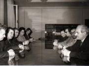 Primirea la Nicolae Ceauşescu a lui Pompeyo  Marquez, secretar general al Mişcării pentru Socialism (M.A.S.).Martie 1971.  (22 martie 1971).