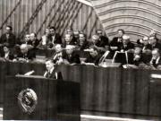 Participarea lui Nicolae Ceauşescu al lucrările celui de-al XXIV –lea Congres al P.C.U.S. Moscova, aprilie 1971.(5 aprilie 1971).