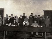 Vizita oficială a lui Nicolae Ceauşescu în Republica Populară Chineză – semnarea comunicatului comun. (9 iunie 1971).