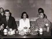 Vizita oficială a lui Nicolae Ceauşescu şi a Elenei Ceauşescu în Republica Populară Chineză. Vizita protocolară la Ciu En Lai.( iunie 1971).