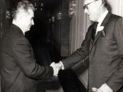Primirea la Nicolae Ceauşescu a prinţului Olandei, Von Lippe- Beisterfeld.  (16 octombrie 1971).