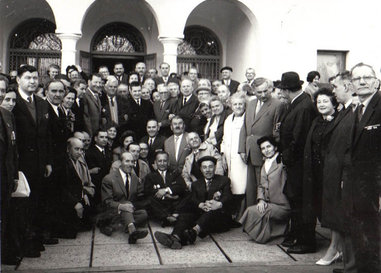 Recepţia de la Snagov, organizată cu prilejul sărbătoririi zilei de 1 mai 1965.