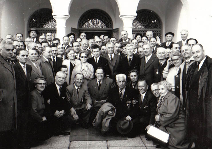 Recepţia de la Snagov, organizată cu prilejul sărbătoririi zilei de 1 mai 1965.