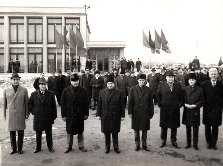 Plecarea delegaţiei române la Consfătuirea ordinară a Comitetului politic consultativ al Tratatului de la Varşovia.    (12 februarie 1972).