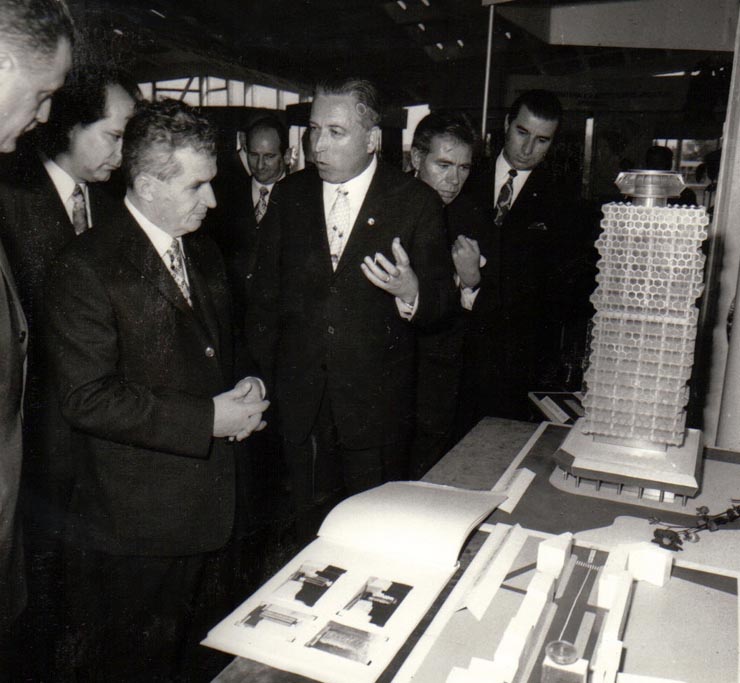 Vizita de lucru a lui Nicolae Ceauşescu la Combinatul avicol Băneasa (20 septembrie 1972).