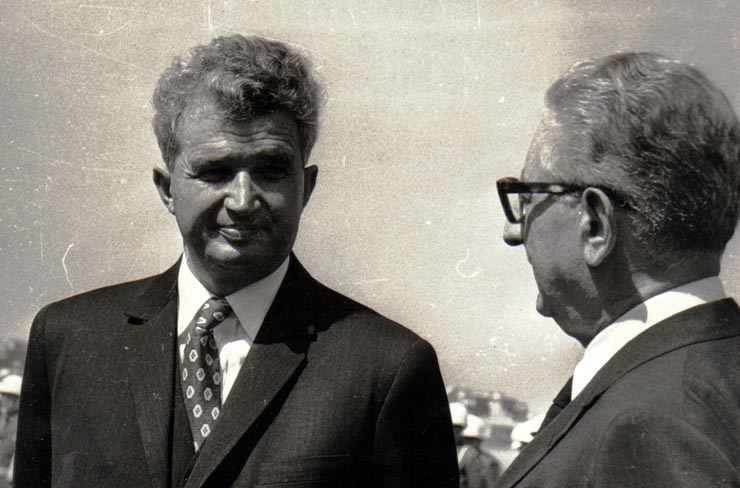 Aspecte din timpul vizitei oficiale de prietenie în Italia a preşedintelui Consiliului de Stat al României, Nicolae Ceauşescu.       (aprilie 1973).