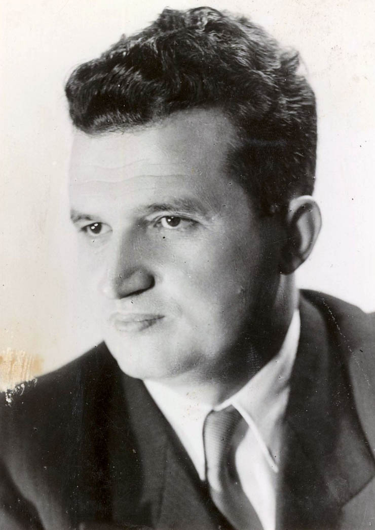 Portret Nicolae Ceauşescu. (1956)