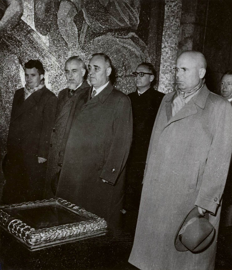Berlin, 24-29 aprilie 1957. Aspecte din timpul vizitei oficiale de prietenie în Republica Democrată Germania. (24-29 aprilie 1957)