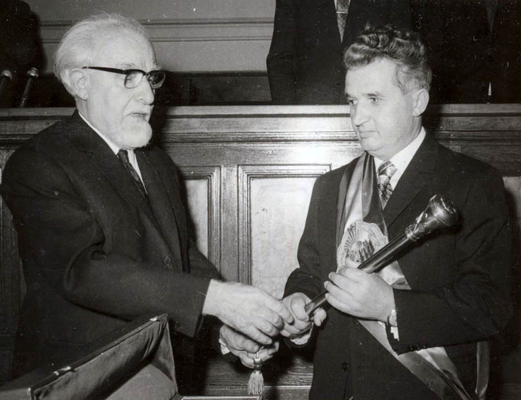 Aspecte de la alegerea primului preşedinte al R.S.R., Nicolae Ceauşescu, secretar general al P.C.R. (29 apr.1974)