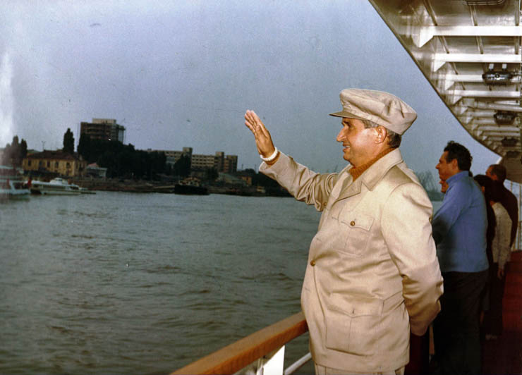Nicolae și Elena Ceaușescu in Moldova și Delta în vara lui 1976