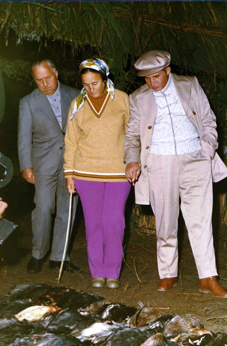 Nicolae și Elena Ceaușescu in Moldova și Delta în vara lui 1976