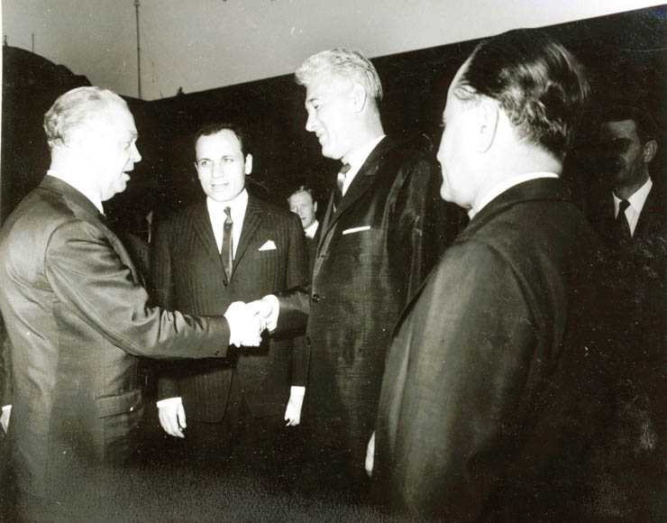 Aspecte de la plecarea din ţara noastră a ministrului de externe al Suediei, Torsten Nilsson. (7 mai 1967)