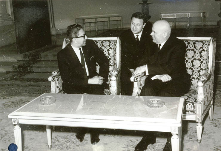 Preşedintele Consiliului de Stat, Chivu Stoica, l-a primit pe prinţul Gyanendra, regele Nepalului. 8 mai 1967