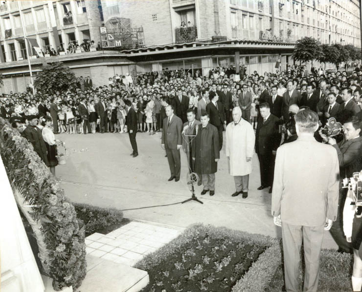 Aspecte din timpul vizitei conducătorilor de partid şi de stat în regiunea Ploieşti, oraşul Ploieşti. (11-13 mai 1967)