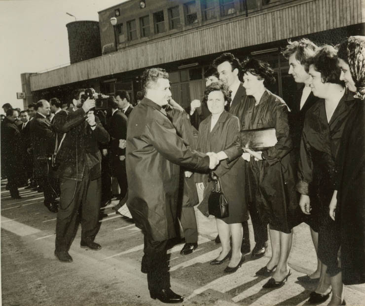 Nicolae Ceauşescu, şeful delegaţiei de partid şi de stat, în timpul vizitei în Ungaria. (24-26 mai 1967)