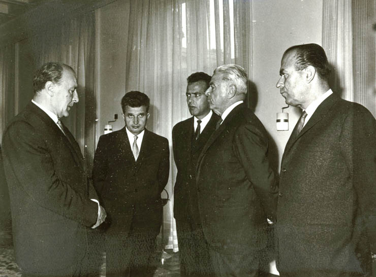 Aspecte din timpul vizitei în Ungariei a delegaţiei de partid şi de stat a ţării noastre. (24-26 mai 1967)