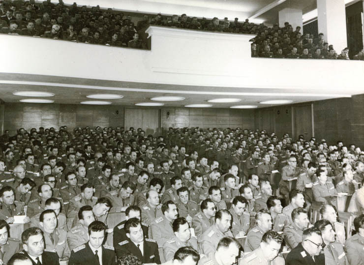 Aspecte de la Adunarea activului de bază al Forţelor Armate ale României. (30-31 mai 1967)