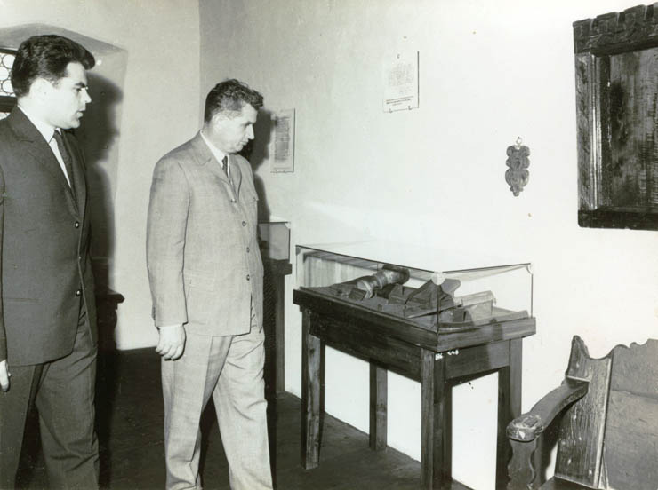 Aspecte din timpul vizitei conducătorilor de partid şi de stat în regiunea Braşov, oraşul Sighişoara. (15-18 iunie 1967)