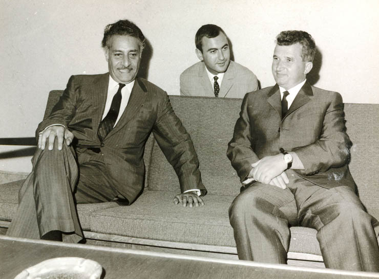 Nicolae Ceauşescu l-a primit pe Abdul Rahman Pazhwak, preşedintele celei de a XXI-a Sesiuni a Adunării Generale a O.N.U. (14 august 1967)