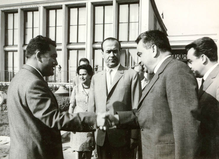 La invitaţia C.C. al P.C. din Norvegia, o delegaţie a C.C. al P.C.R. condusă de Paul Niculescu Mizil a plecat spre Oslo. (25 august 1967)