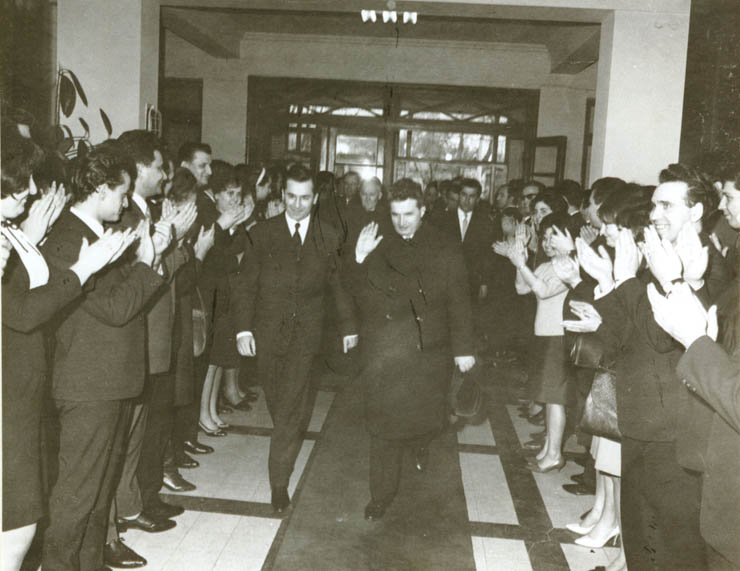 Nicolae Ceauşescu la Conferinţa pe ţară a U.T.C. (februarie 1948)