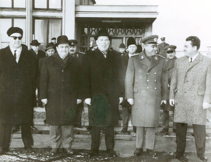 Plecarea lui Chivu Stoica în Bulgaria, la invitaţia guvernului acestei ţări. (martie 1968)
