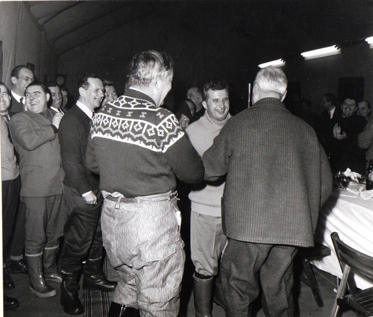 Vanatoare cu sefii misiunilor diplomatice 25 ianuarie 1969